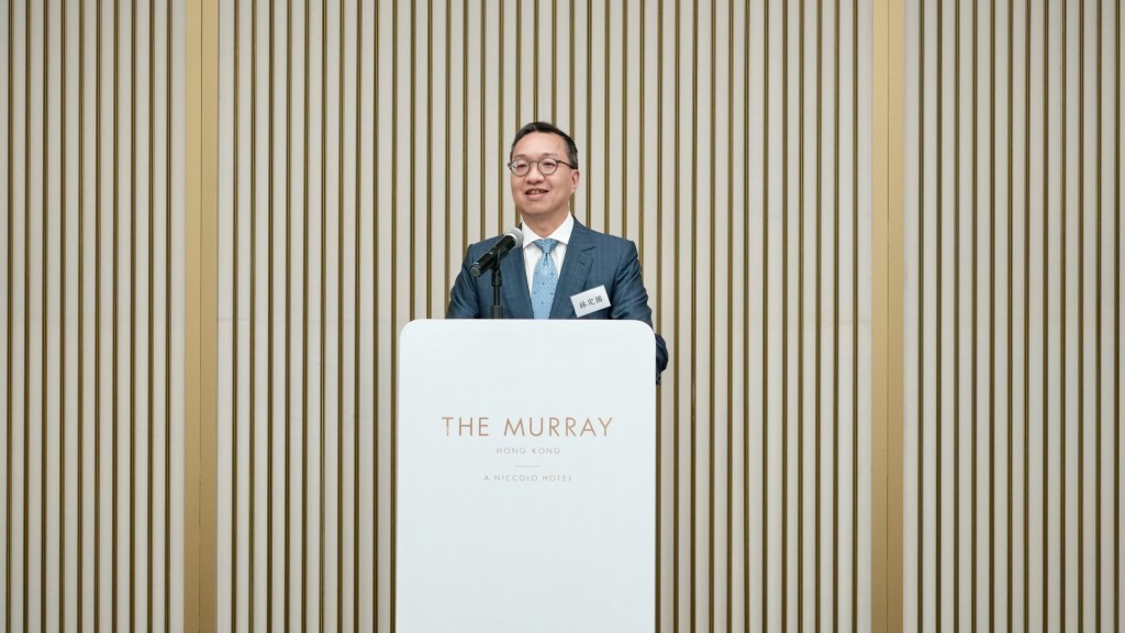 林定國出席「一帶一路」交流計劃啟動典禮，焦點為「綠色及可持續發展」。林定國FB