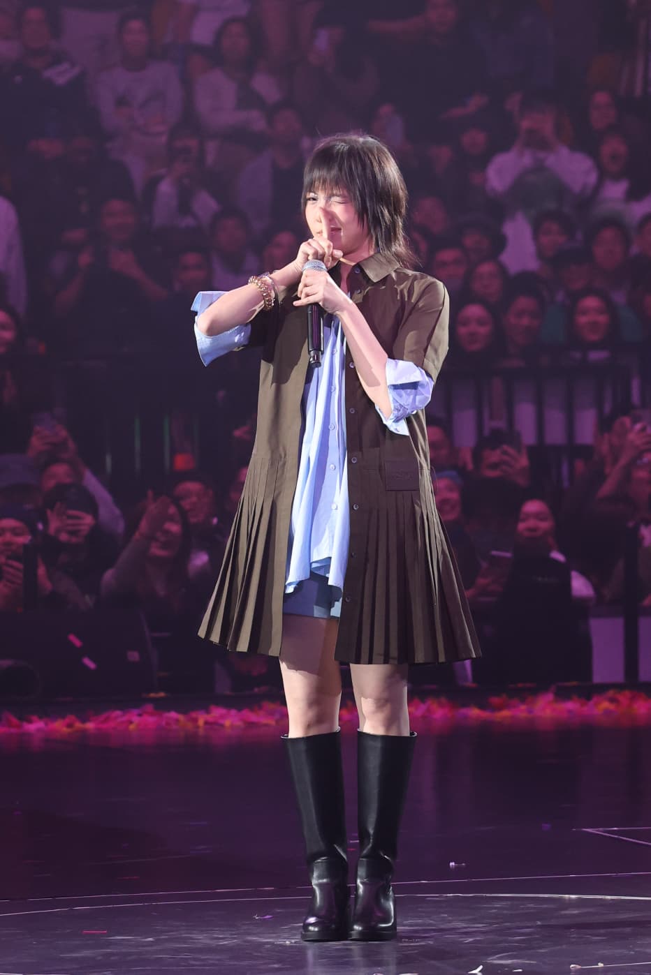 鍾雪瑩罕有rap。