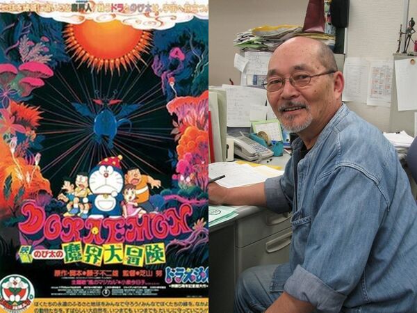 《多啦A夢》導演芝山努肺癌逝世。X圖片