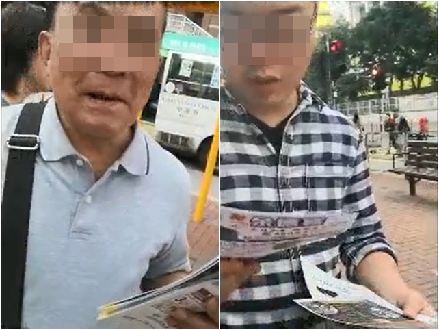 李卓人證實兩人為他的義工。影片截圖