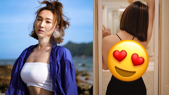 高海寧豪華浴室內大晒葫蘆線條好身材 露玉背誘人自認肥得均勻