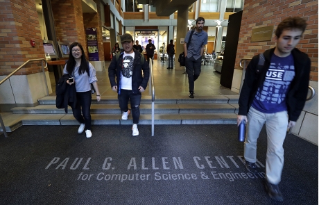 西雅圖華盛頓大學的計算機學院。  美聯社