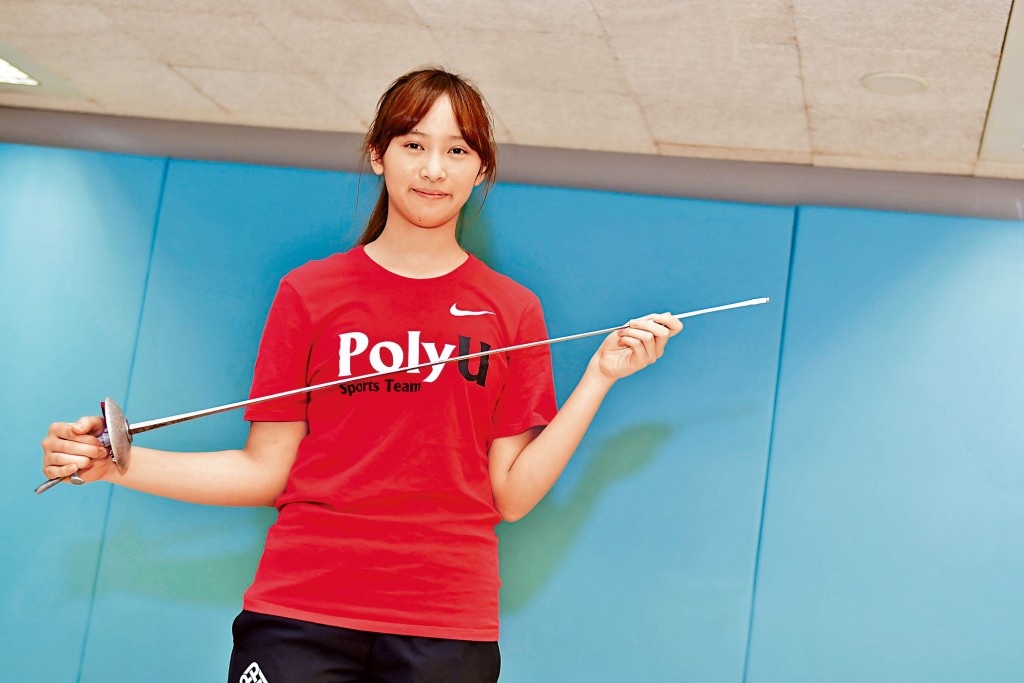 符妤名今年七月轉為全職運動員，為此要捨棄原有的大學生活。