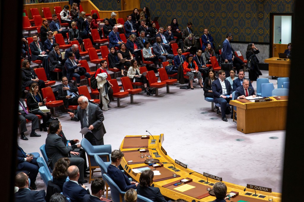 聯合國安理會多次開會討論加沙局勢。路透社