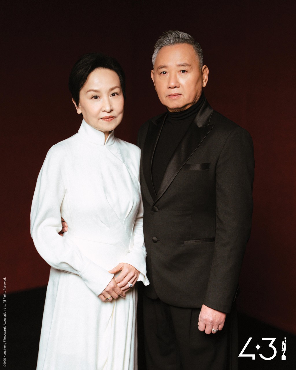 金像獎「專業精神獎」得獎人姜小亮和韓冬青。