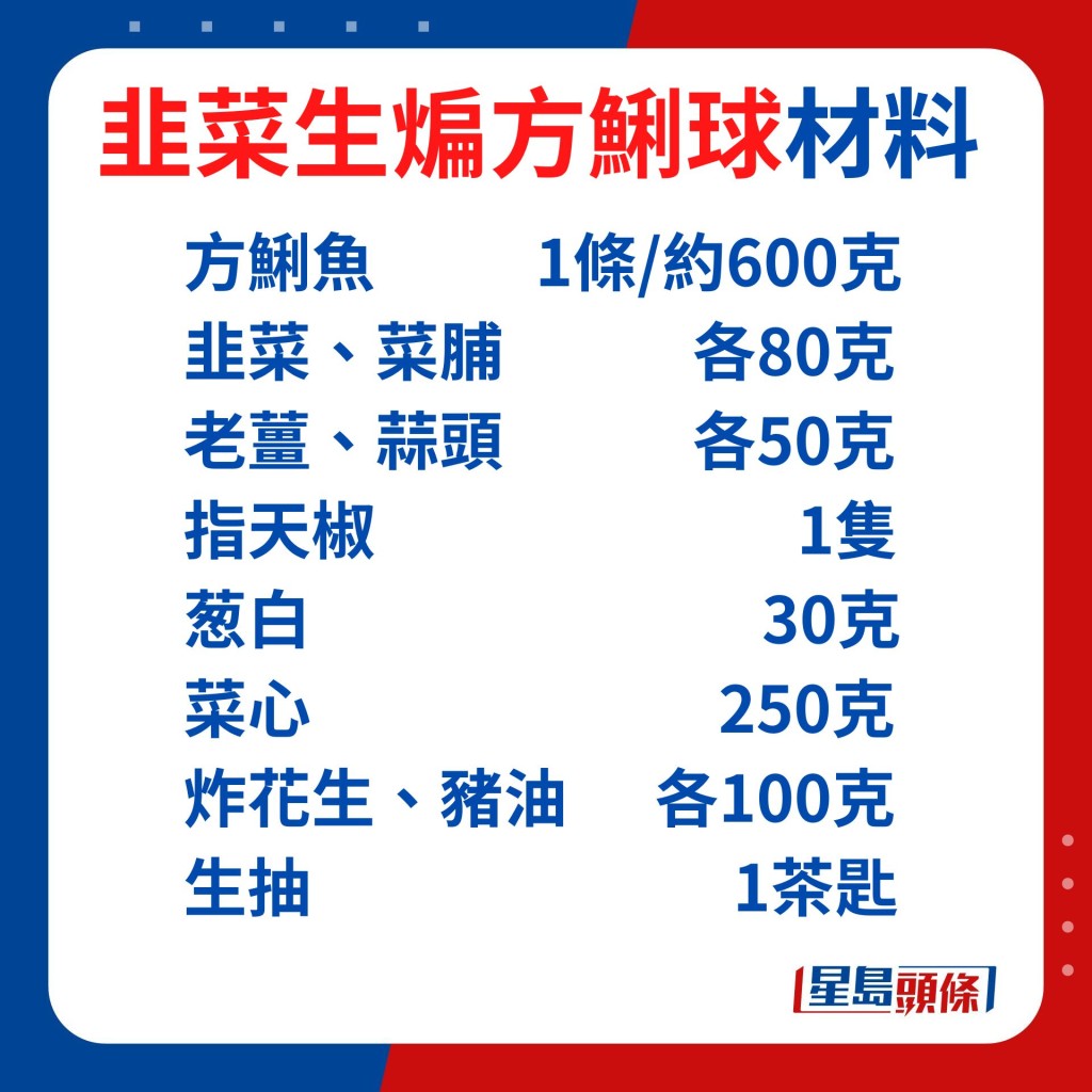 以多种配料提升鱼肉的鲜味。