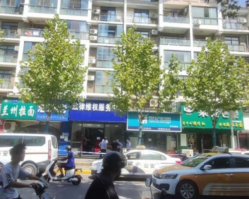 武漢一名律師遭槍擊。