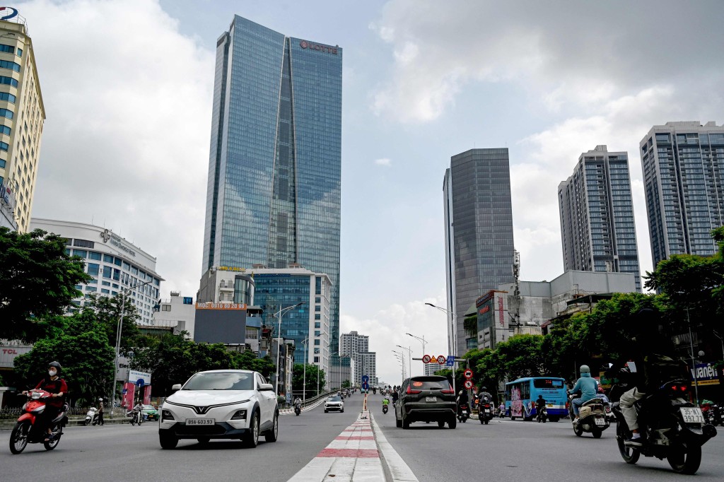河內有的士司機濫收遊客車資。法新社