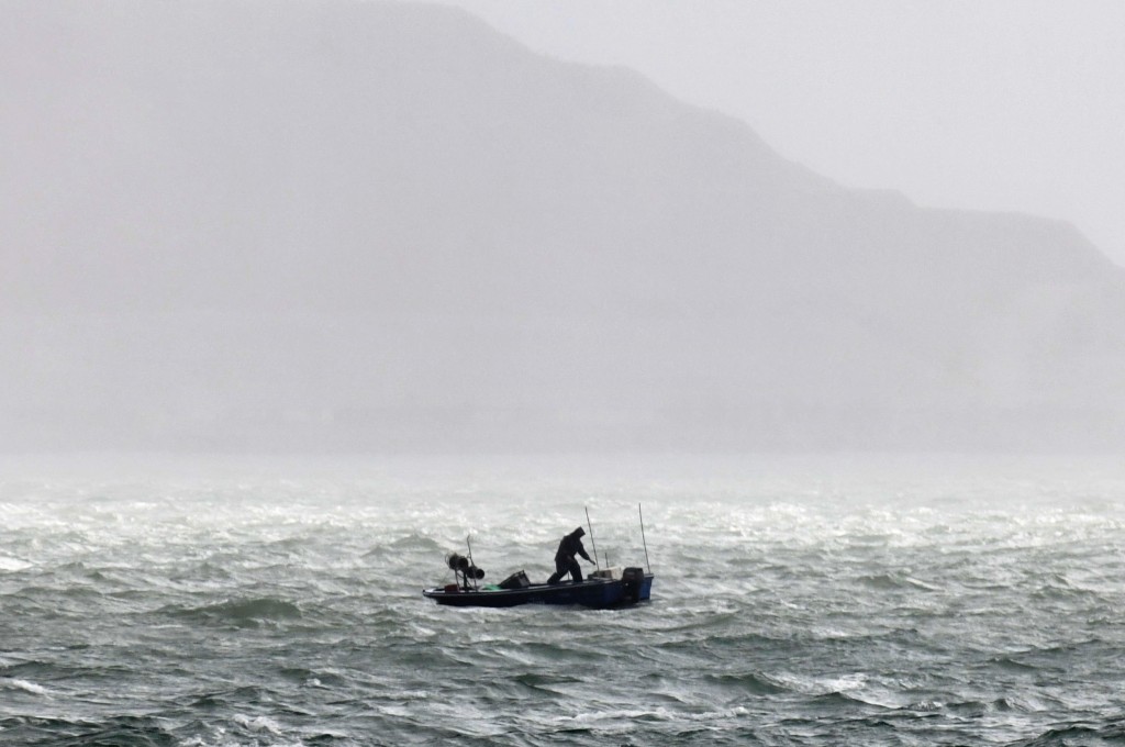 低壓區較大機會在下周中期橫過菲律賓並進入南海中南部。資料圖片