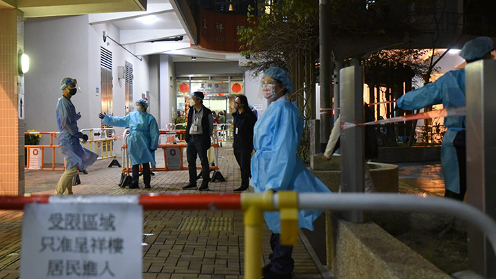 7名醫療輔助隊隊員染疫，部分前線服務可能受到影響。