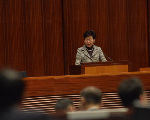林鄭月娥表示,衞生署及相關部門處理麻疹工作是有高度警覺性。
