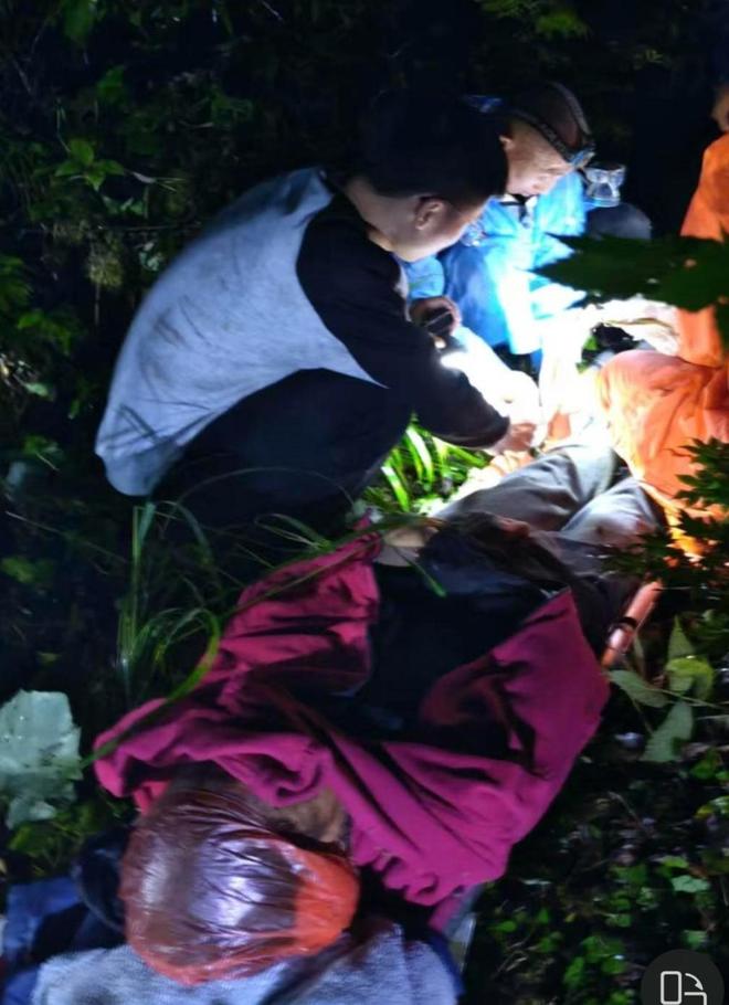 重慶男子上山採菌遇熊正面襲擊。紅星新聞