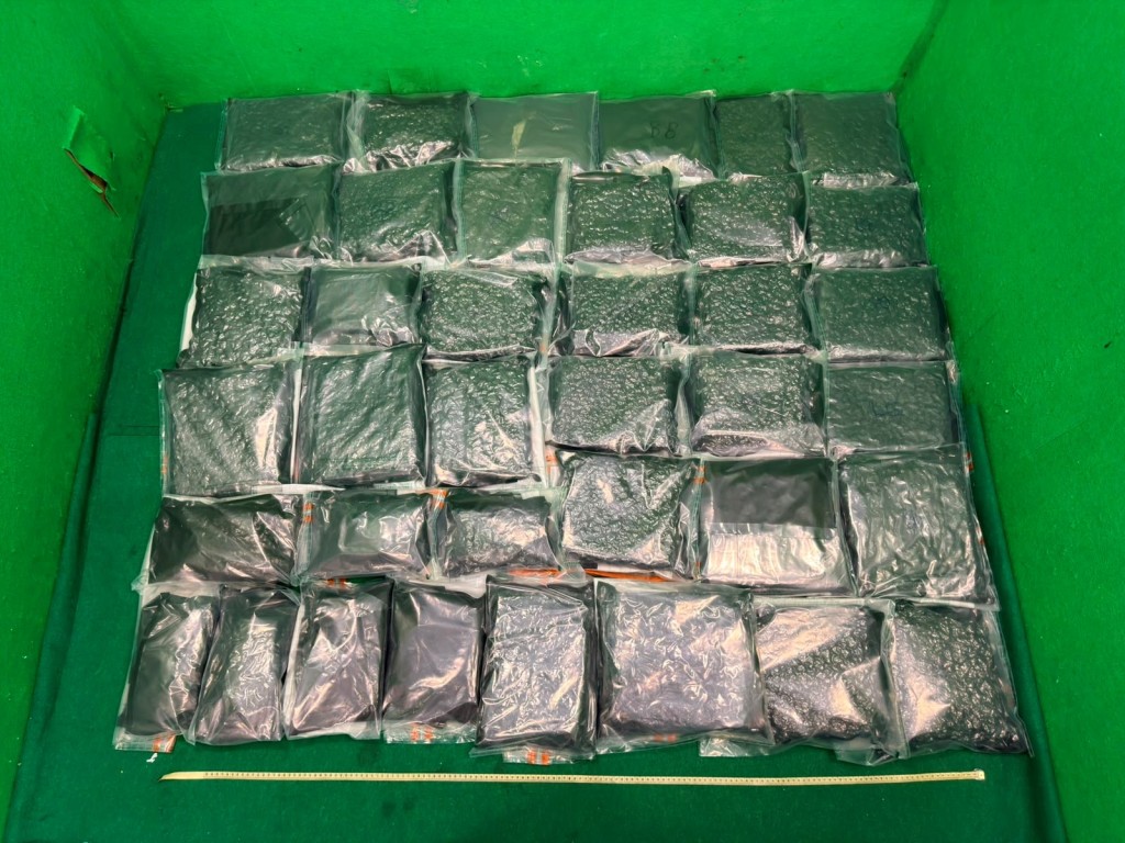第二宗案件中檢獲的懷疑大麻花。 第二宗案件中檢獲的懷疑大麻花。