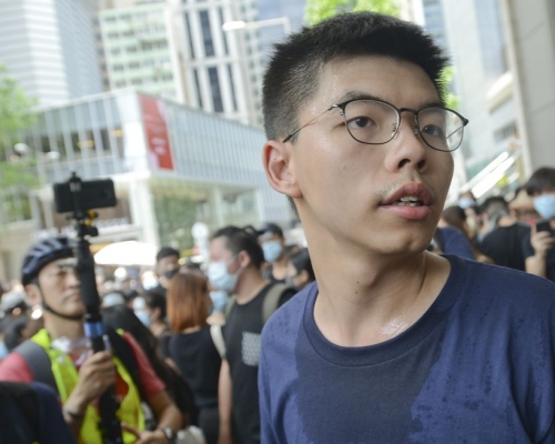 黃之鋒預料明日聆訊後可獲釋。資料圖片