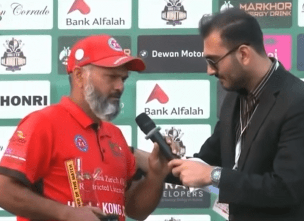 Moner Dar表示將勝利獻給遇難者。影片截圖 Moner Dar表示將勝利獻給遇難者。影片截圖