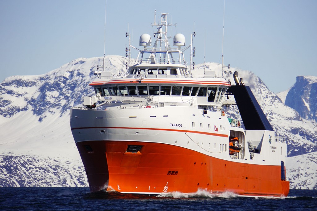 格陵兰研究船“Tarajoq”。natur.gl