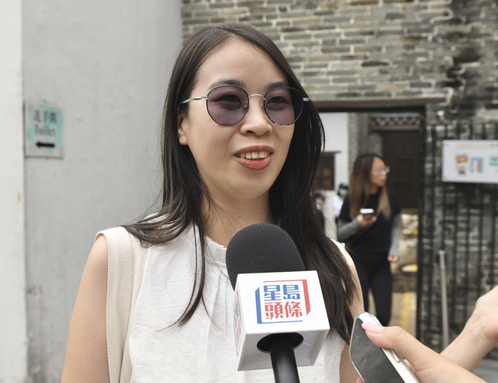 鄭小姐表示，雖然不能親身體驗到以前的生活，但仍能沉浸式體驗，覺得相當有趣。