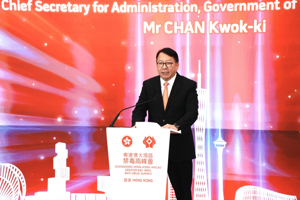 政務司司長陳國基。 政務司司長陳國基。