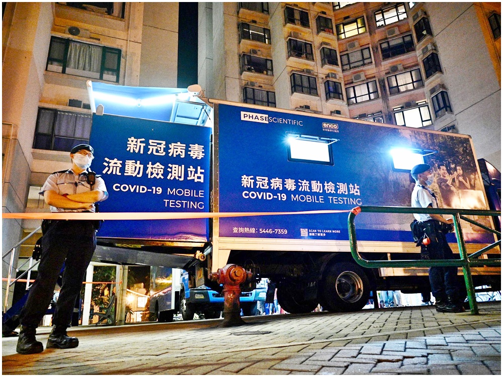 截至凌晨零時，約270名居民接受檢測，無發現確診個案。