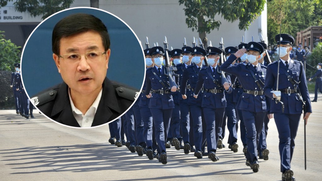 公安部長王小洪指，公安部堅定支持香港警隊、澳門警隊等紀律部隊依法履行職責。 資料圖片