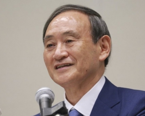 日本首相菅義偉。AP資料圖片