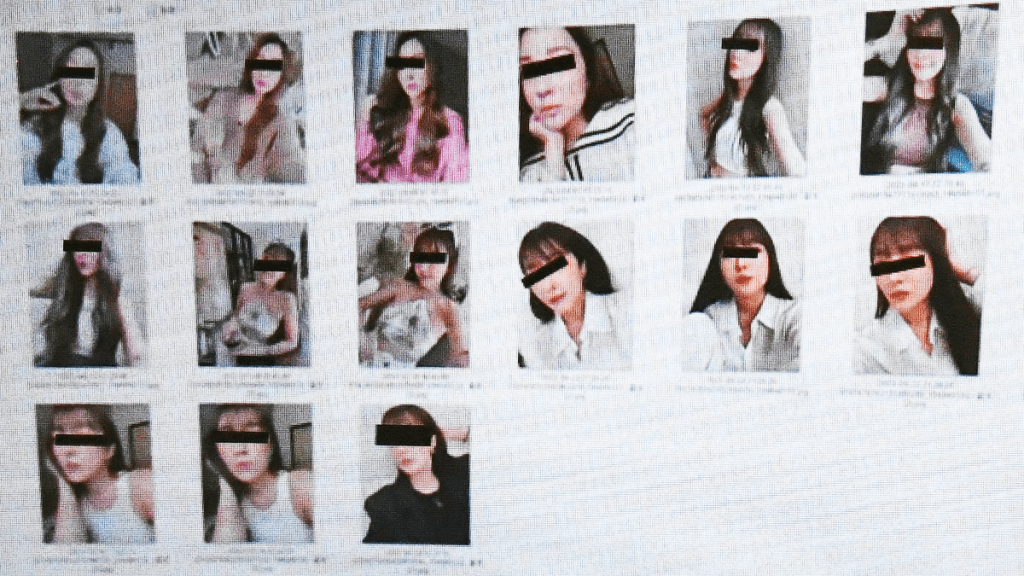 騙徒透過深偽技術變臉，假扮美女在網上尋找目標。資料圖片