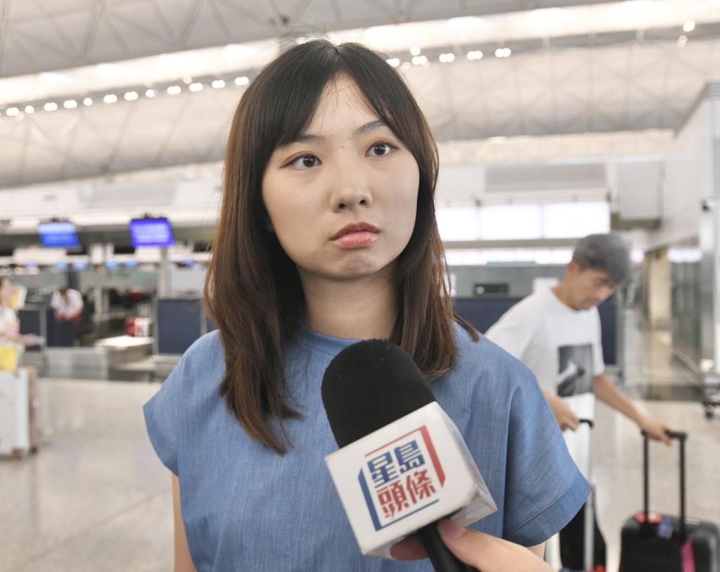 卓小姐。何君健攝 卓小姐。何君健攝