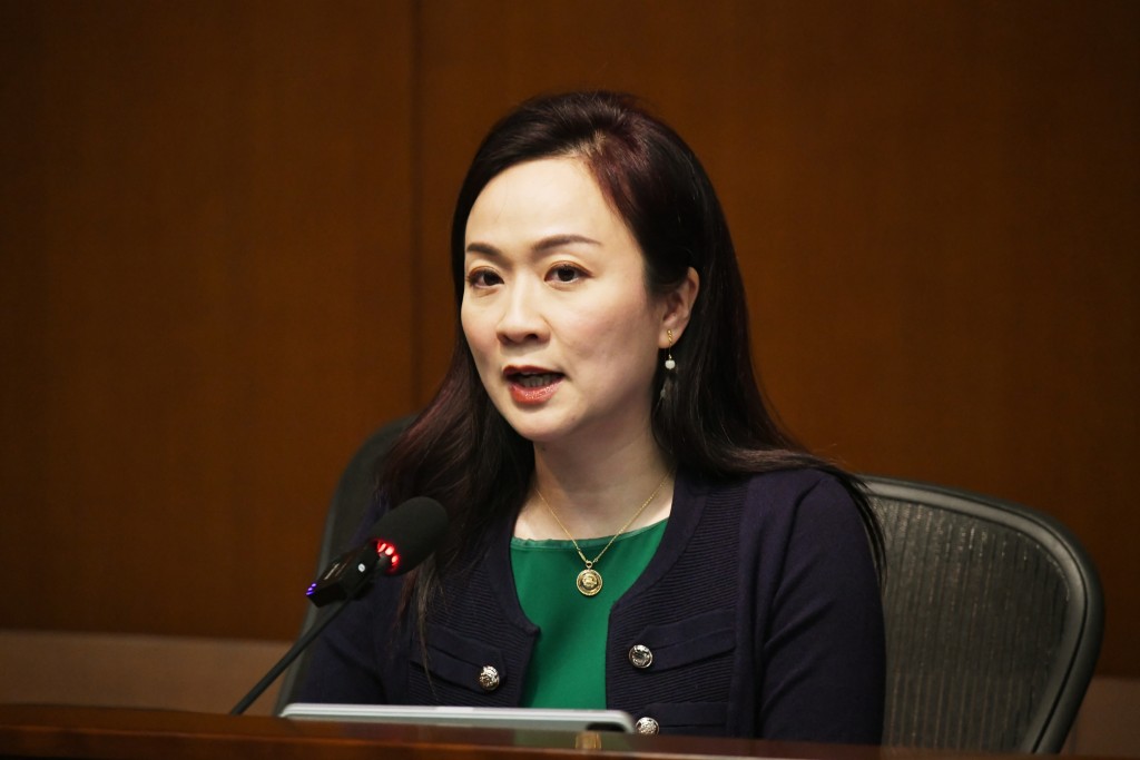 選委界立法會議員陳凱欣。資料圖片