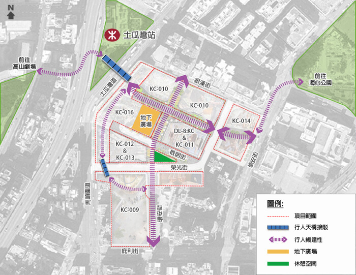 「小區重建新社區」將興建兩條行人天橋。韋志成網誌 「小區重建新社區」將興建兩條行人天橋。韋志成網誌