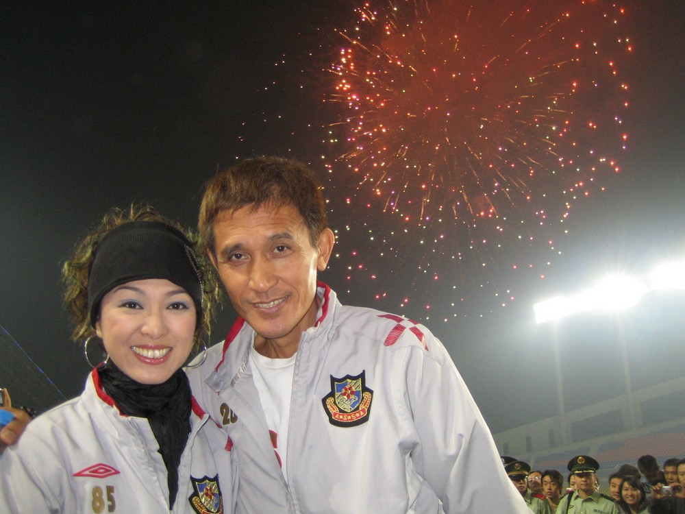 米雪男友尹志強於2010年因鼻咽癌病逝。