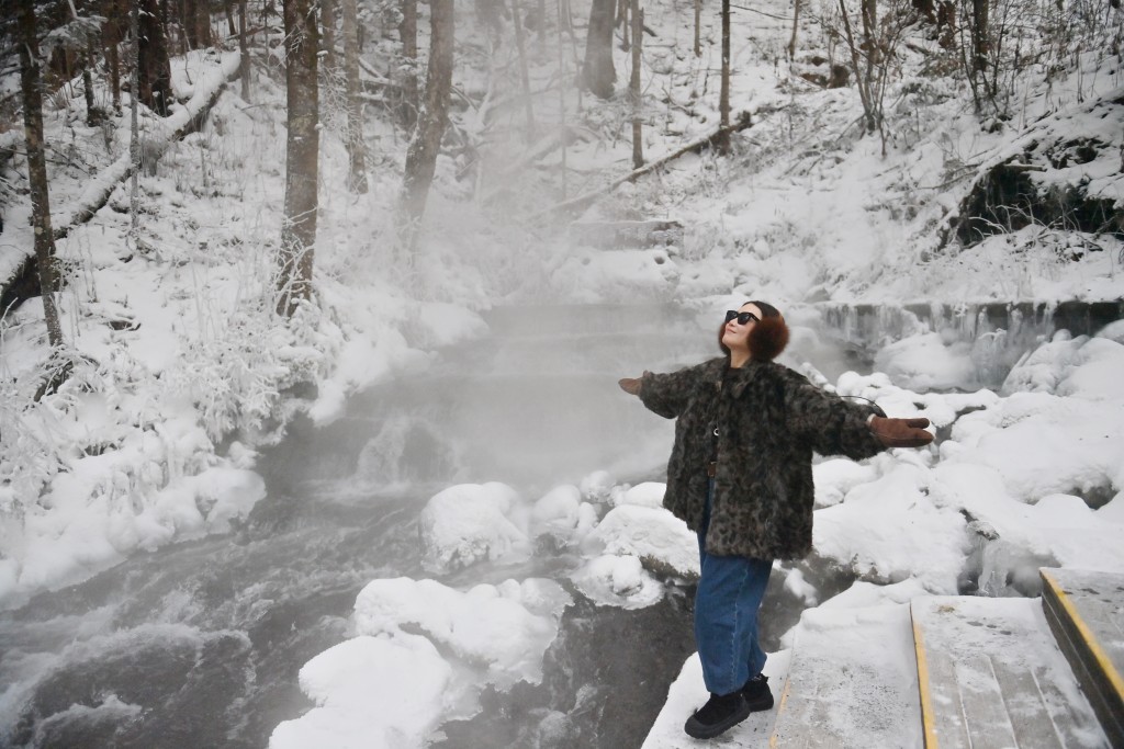 長白山旅遊持續升溫。 中新社
