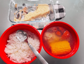 在康復返家後他更分享居家調養餐食，讓關注他的粉絲安心不少。