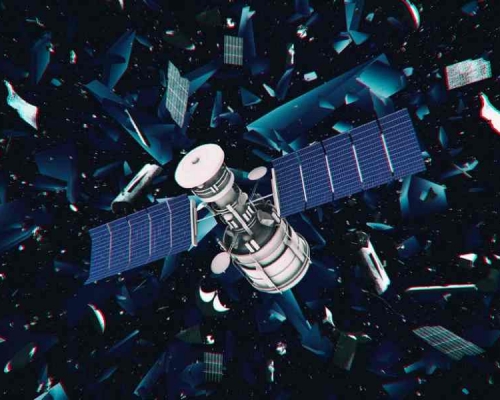 美軍指俄羅斯試射了一枚反衛星導彈。網圖