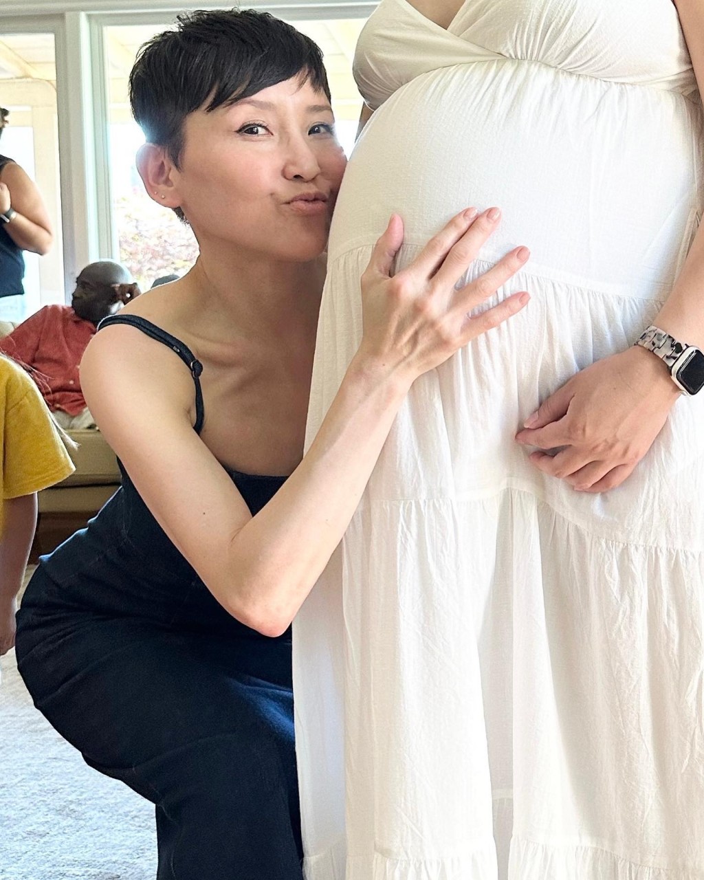 刘美君去年荣升婆婆！