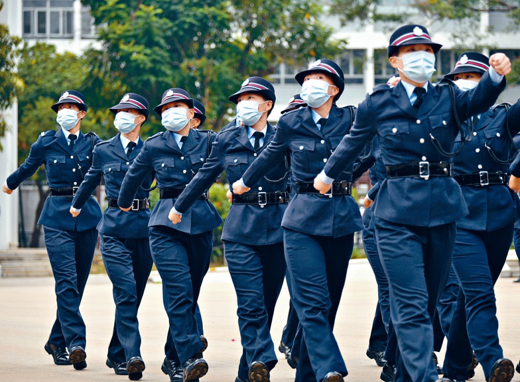 ■巾幗不讓鬚眉的女警務人員。