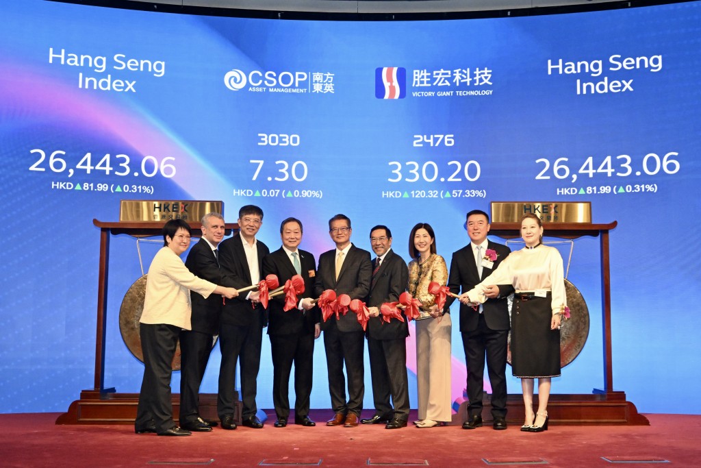 陳茂波上周出席了本港最大黃金ETF和今年來本港最大規模IPO的上市儀式。陳茂波網誌