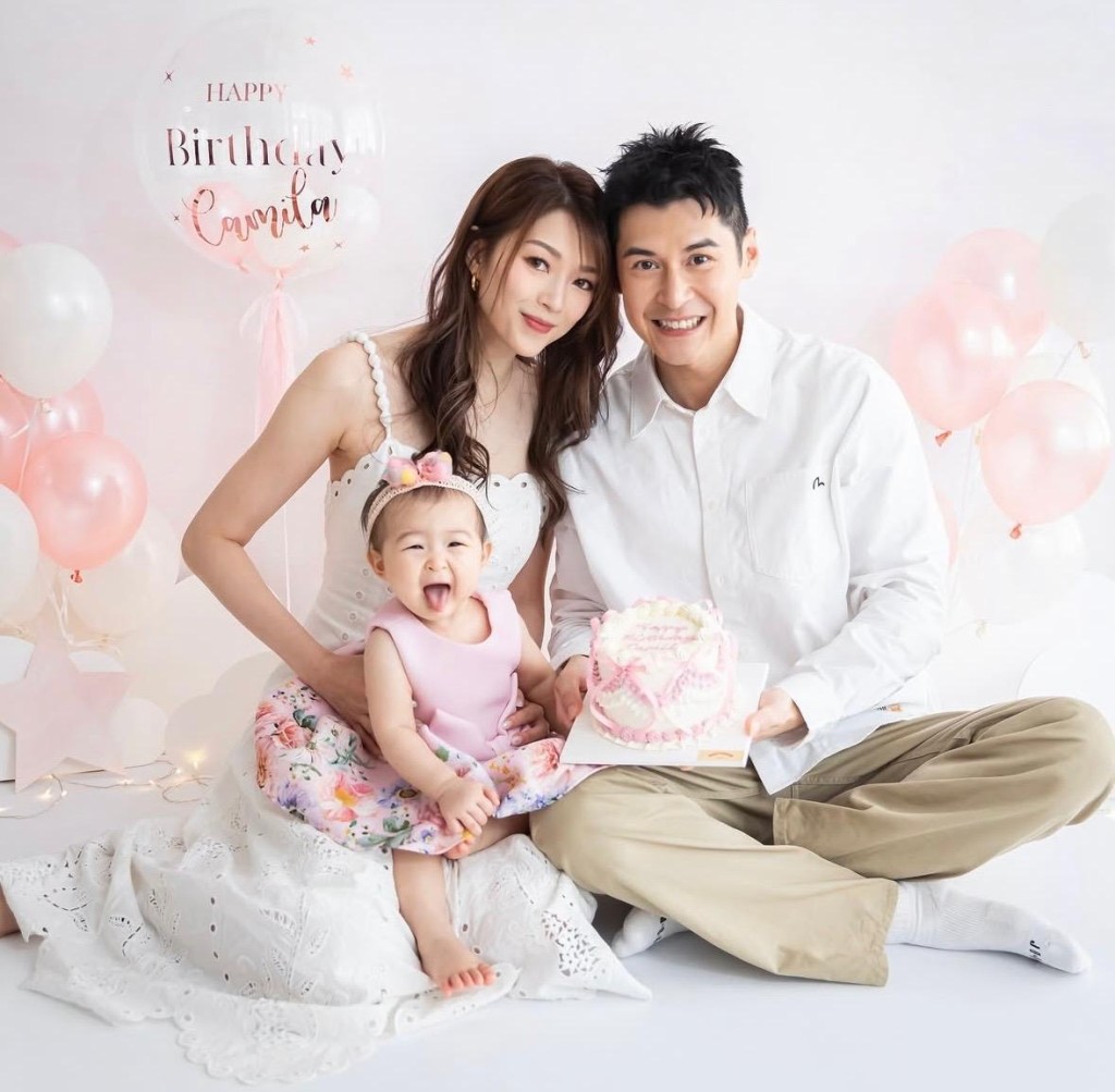 陳家樂、連詩雅的愛情結晶品Camila兩歲了！
