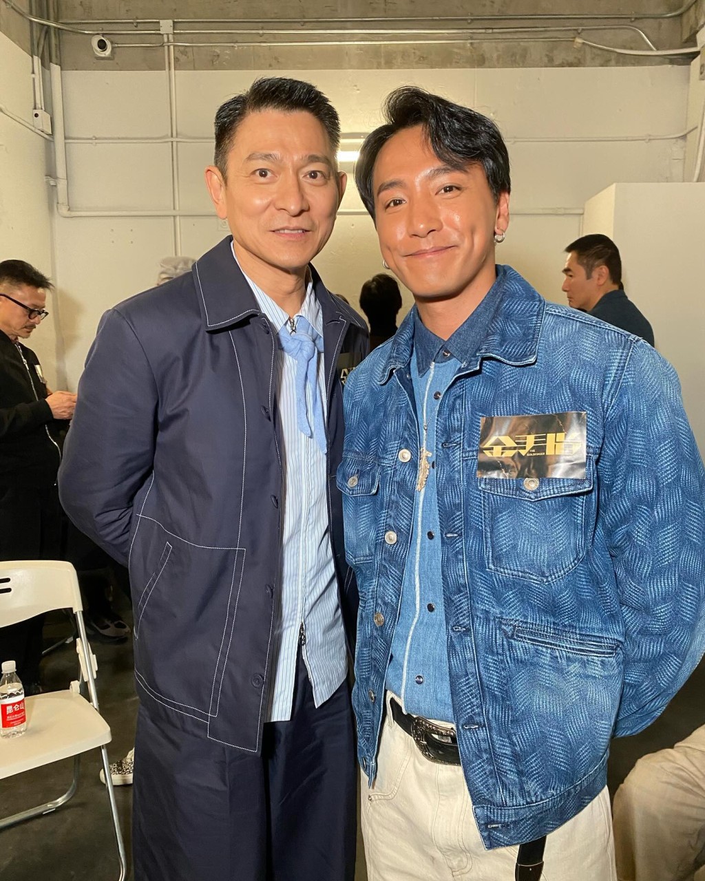 林耀聲有份演出電影《金手指》,與劉德華合作。 林耀聲有份演出電影《金手指》,與劉德華合作。