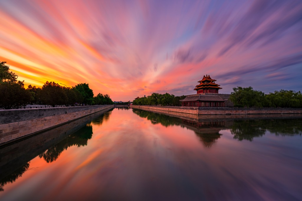 北京故宮。