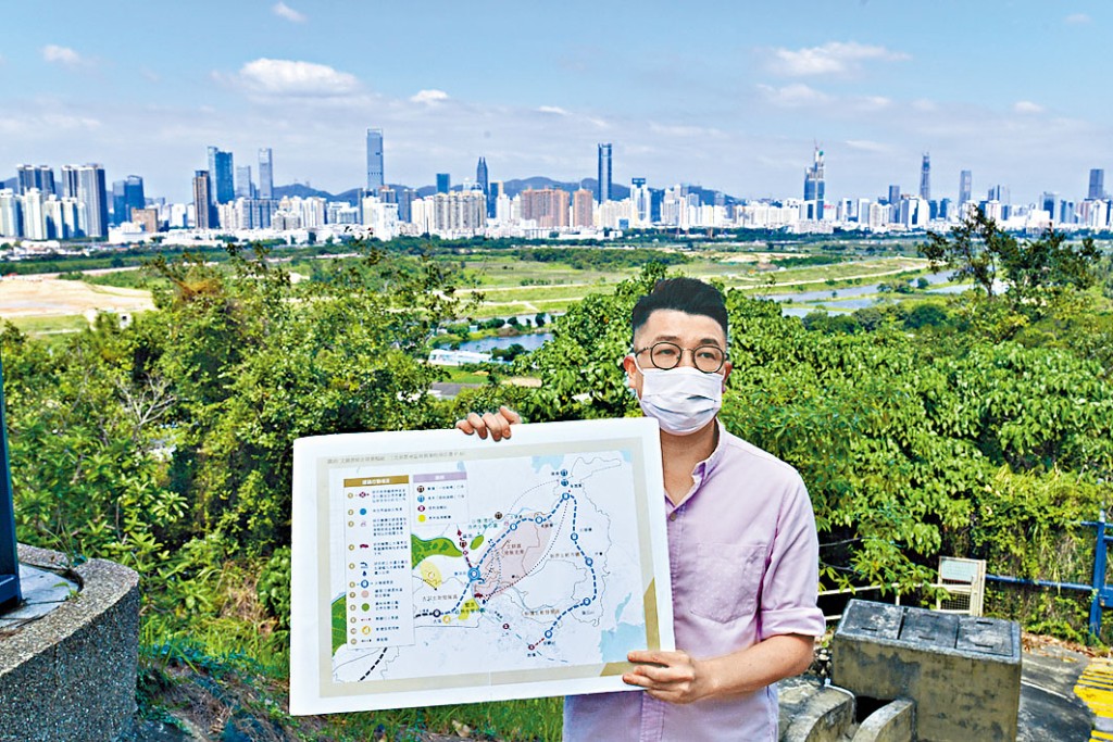 ■议员刘国勋希望政府收地发展「北部都会区」时，可灵活处理丁屋。