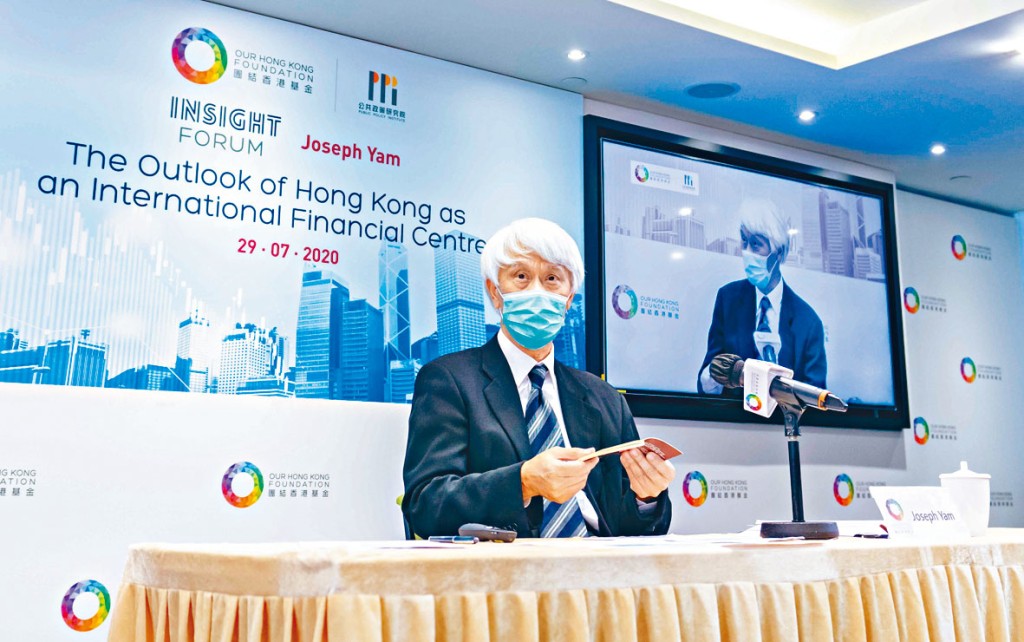 任志刚预期，美国未来数月或公布对港制裁名单。