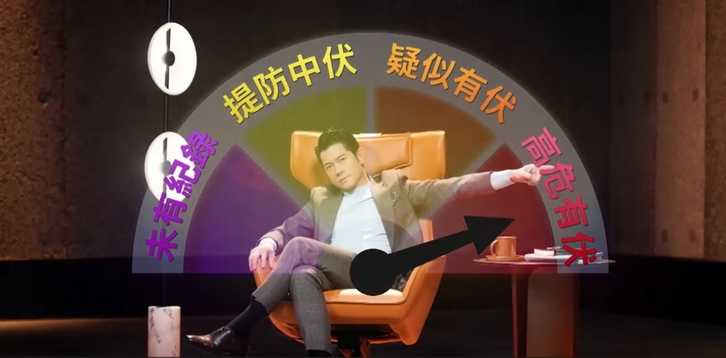 藝人郭富城接廣告教授巿民使用「防騙視伏器」避免受騙。(廣告截圖)