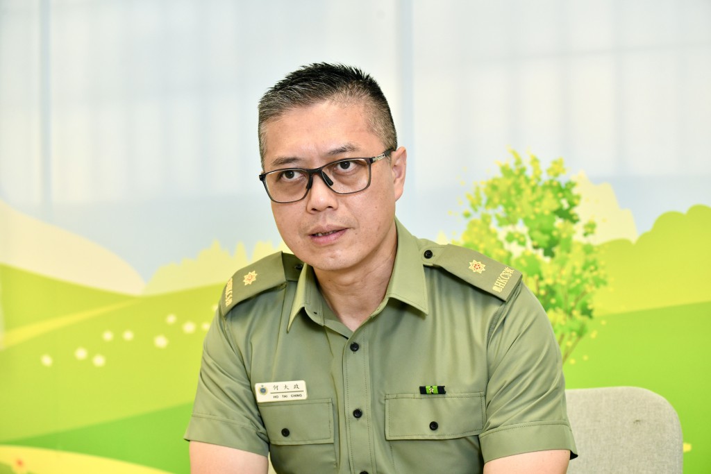 懲教署監督(職業訓練)何大政表示,署方正計劃推出創業營商基礎證書課程,幫助學員掌握協助創業或中小企營運的技能。盧江球攝 懲教署監督(職業訓練)何大政表示,署方正計劃推出創業營商基礎證書課程,幫助學員掌握協助創業或中小企營運的技能。盧江球攝