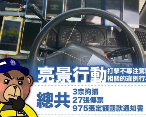 警方在FB交代行動成果。FB圖片