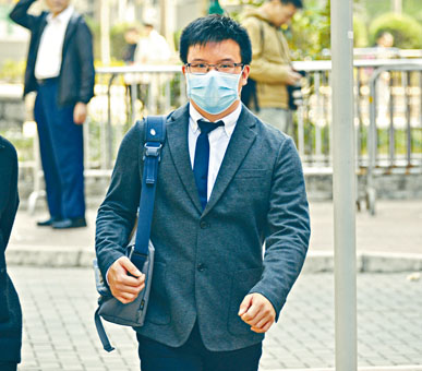 時任屯門醫院深切治療部醫生林棋煒昨出庭作供。