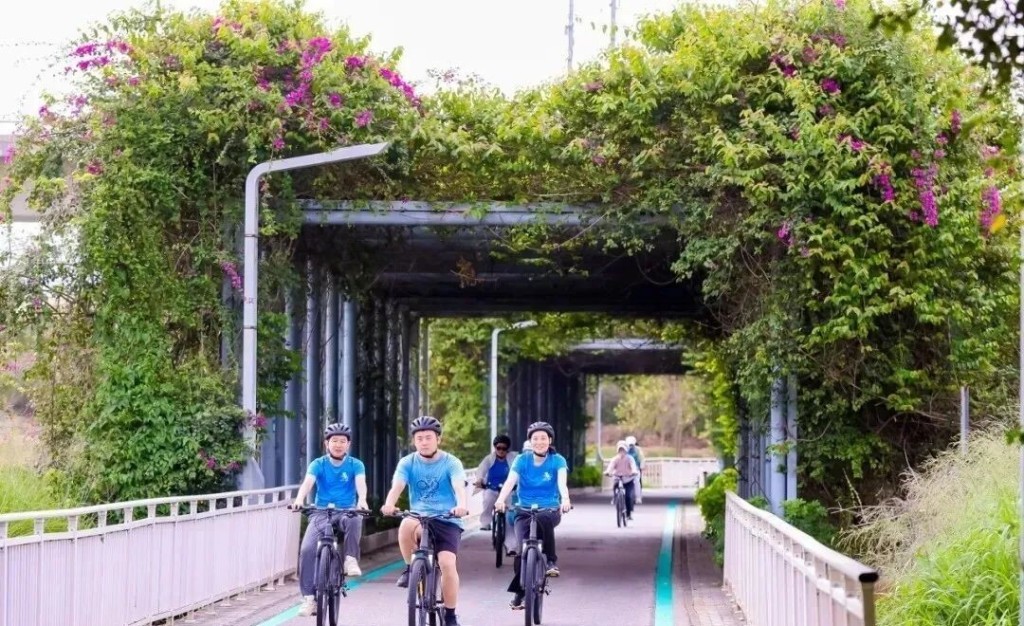 深圳地鐵推出「騎行友好服務」。微博@深圳地鐵