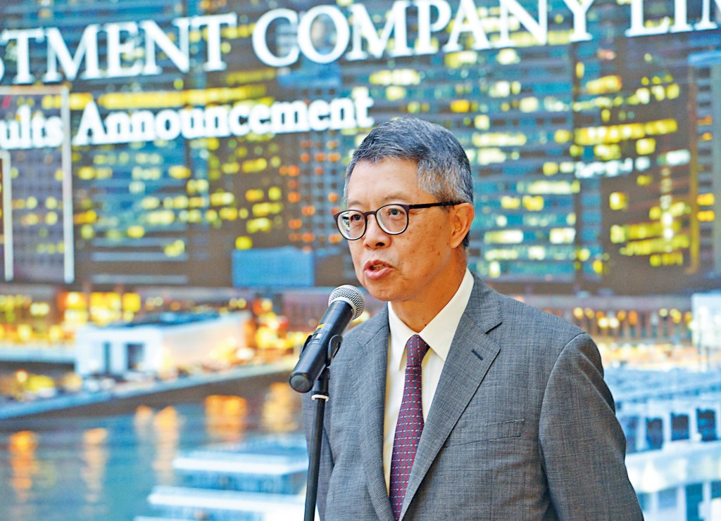 吴天海表示，近年内地项目回报不及香港，故目前会选择更多香港的投资机会。