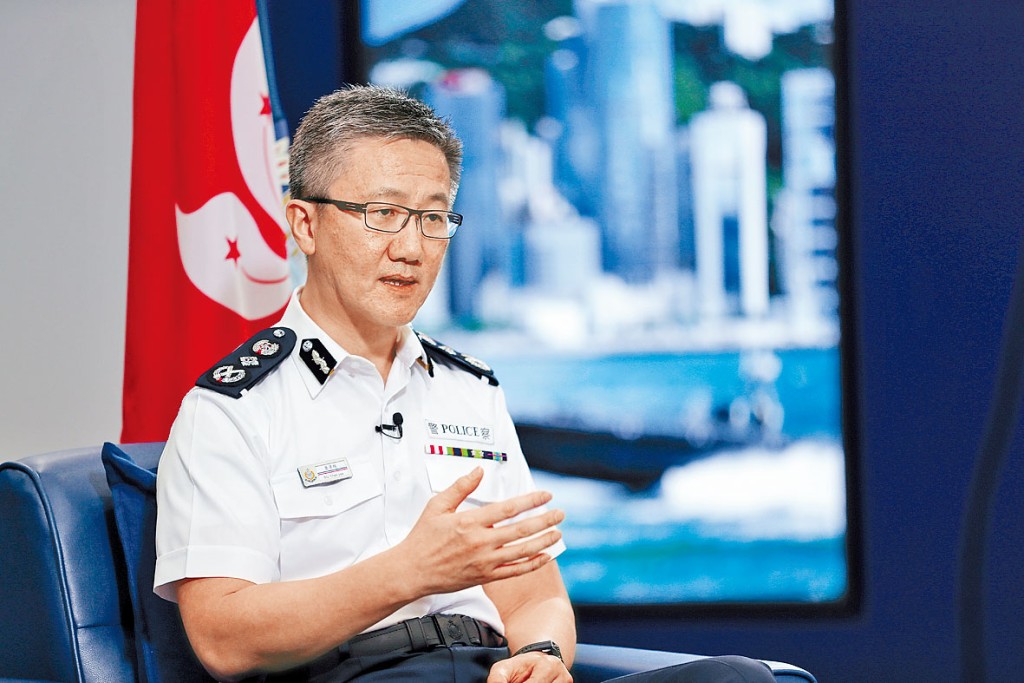 警務處處長蕭澤頤表示,任何假新聞或假消息,會在兩小時內澄清。