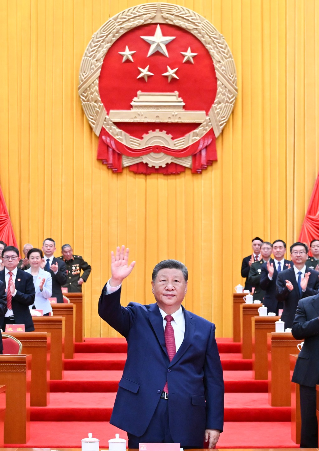 習近平29日在中共中央政治局會議上決定10月20日至23日召開四中全會。新華社資料圖片