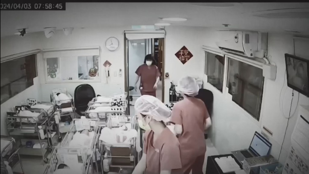 台北有产后护理中心的护士，在强震一刻时首先保护一众新生婴儿。i.linjeng